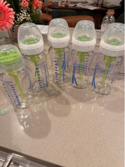 Dr.  Brown Glass Baby Bottles