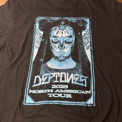 Deftones 2025 North American Tour Men's T-Shirt XL