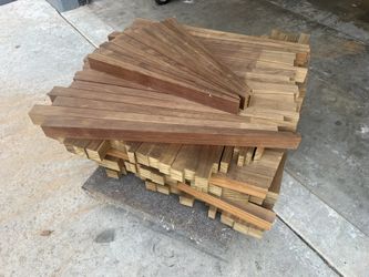 Tapered Kebony Wood