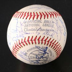 1976 Mets Team Signed Ball
