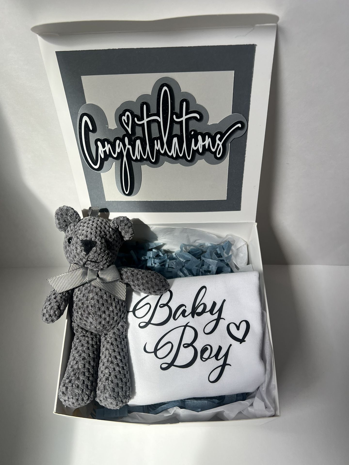 Gender Boy Reveal Box 