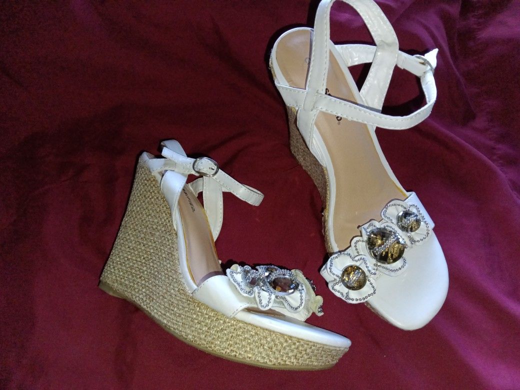 High Wedge Sandals