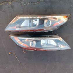 2013-2015 Kia Optima Hybrid Xenon Hid Complete Headlights With Light Bulbs And Accessories Oem. 