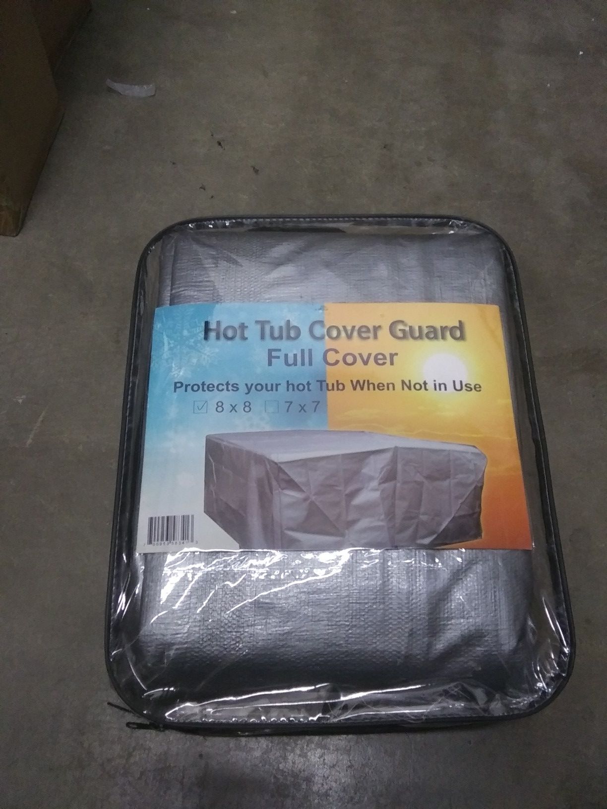 Full Hot Tub Cover 8x8