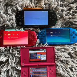 PSP With Games 