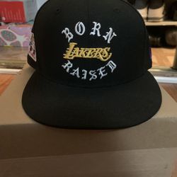 BornxRaised Laker Fitted Hat