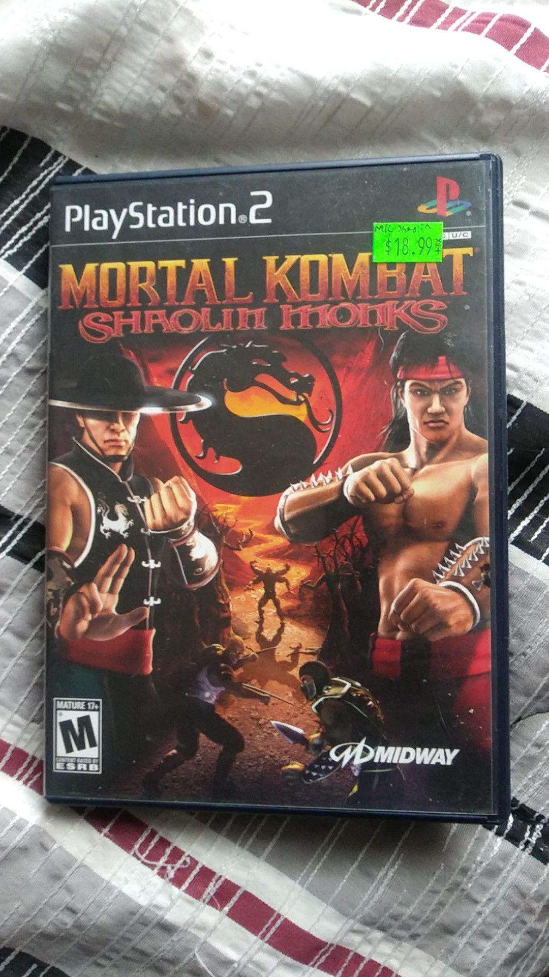 Mortal kombat shaolin monks (ps2 game)