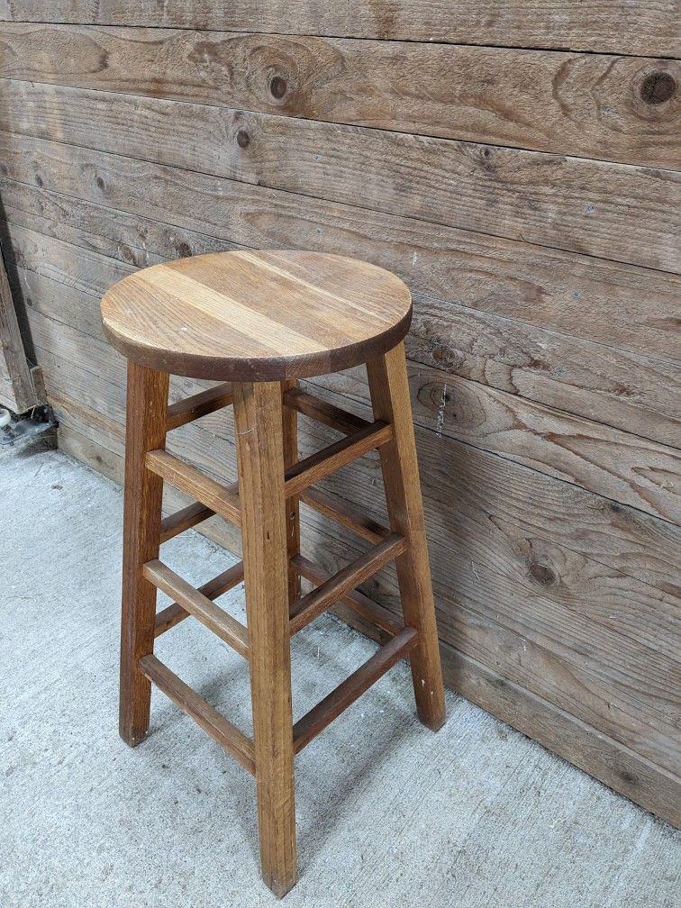 Oak Stool