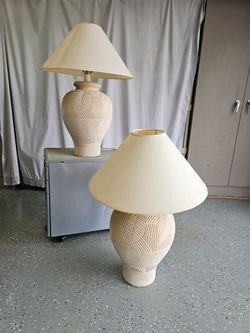 2 Lamps and Shades