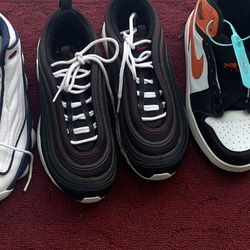 $150 Nike Air Max 97,  $60 Jordan 1s, $140 Jordan’s