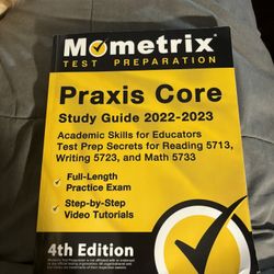 Mometrix Core Praxis study guide