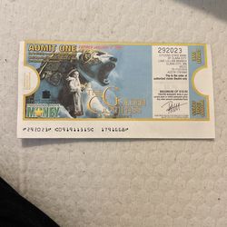 Golden Compass Movie Ticket