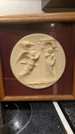 1985 Alabaster L'ANNUNCIAZIONE