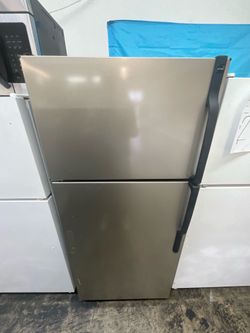 Stainless Steel Hotpoint Refrigerator
