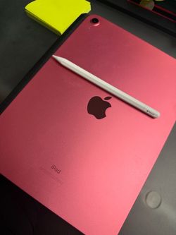 iPad 10 th pink 256 with pencil apple