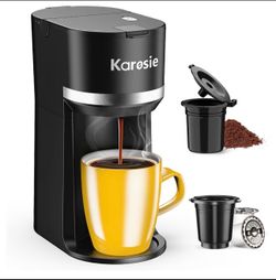 Single Serve Coffee Maker for K-Cup and Grounds,