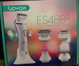 ✨ UOYOX ES400 4-in-1 Rechargeable Lady Shaver Set – Like New ✨