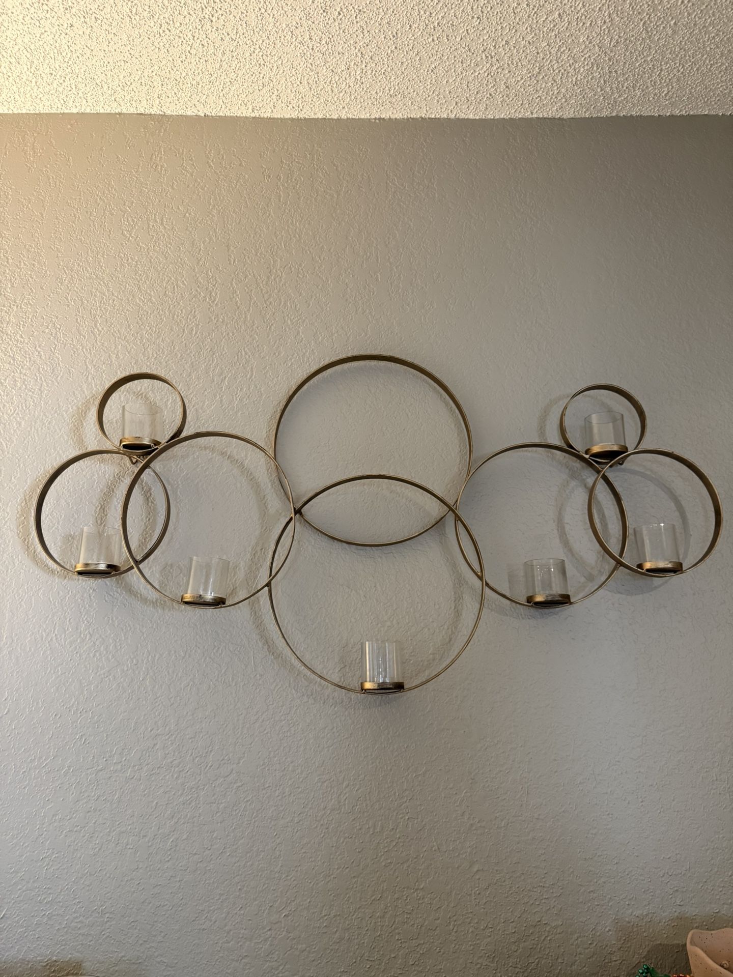 Large Decorative Wall Candle Holder 