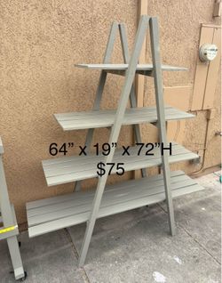 Wooden plant stand NEW