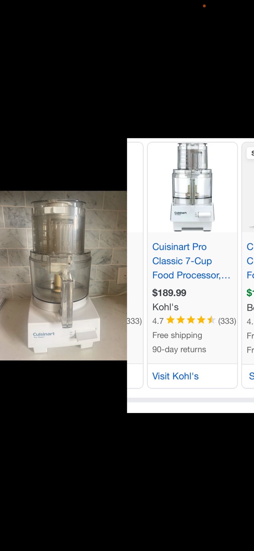 Cuisinart Food Processor