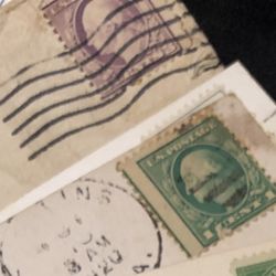 Old Stamps Envelopes Dated From 1918-1940