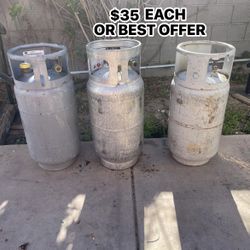 EMPTY 30LB FORKLIFT PROPANE TANK 