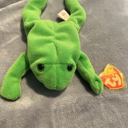 TY Beanie Baby Rare: Legs the Frog (1993): 1 of the original 9 (Collectable)
