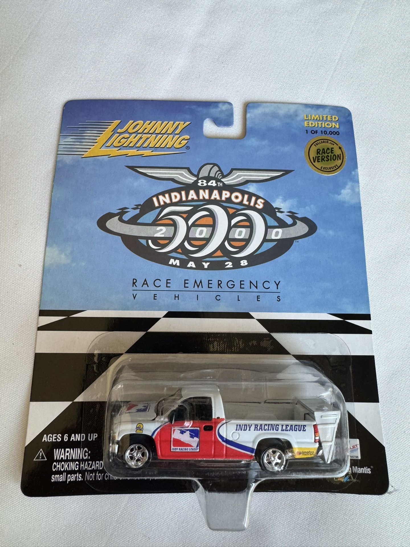 Johnny Lightning - Indianapolis 500 84 race Emergency Vehicle