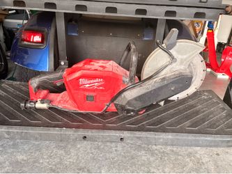 +more options MilwaukeeM18 FUEL ONE-​KEY 18V Lithium-​Ion Brushless Cordless 9 in.​ Cut Off Saw (