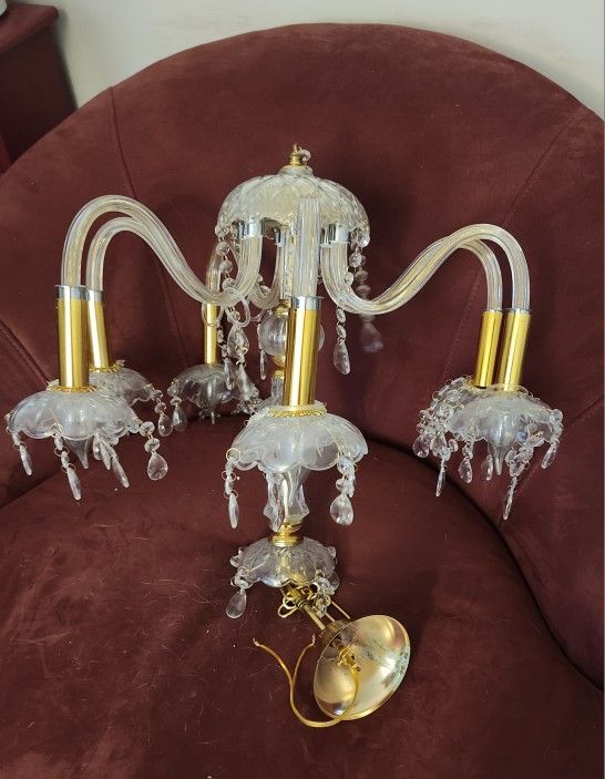 2 Beautiful Chandeliers. Work Great. I'm asking $100
