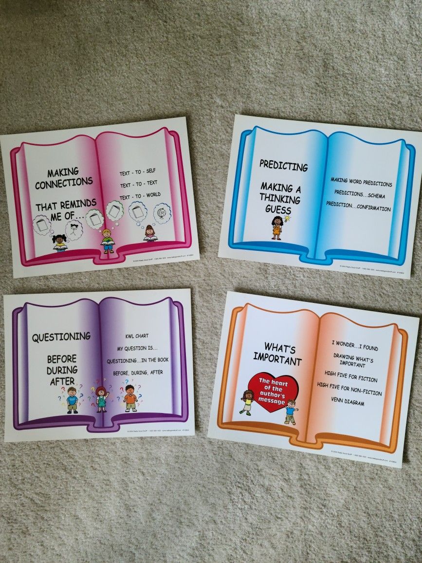 Set of Language Arts Charts