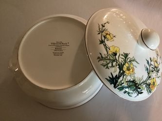 Villeroy & Boch Botanic Porcelain Covered Oven Casserole