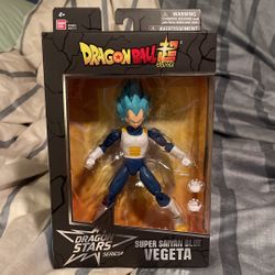 Dragonball Super Dragon Star Series Super Saiyan Blue Vegeta Figure