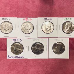 1971-78 Kennedy Half Dollars
