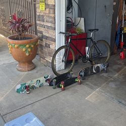 Bike And Skateboards