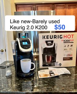 Barely used, Super Clean Keurig 2.0 K200 Coffee Maker
