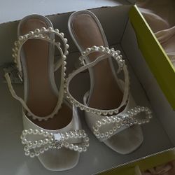 White Gianni Shoes 