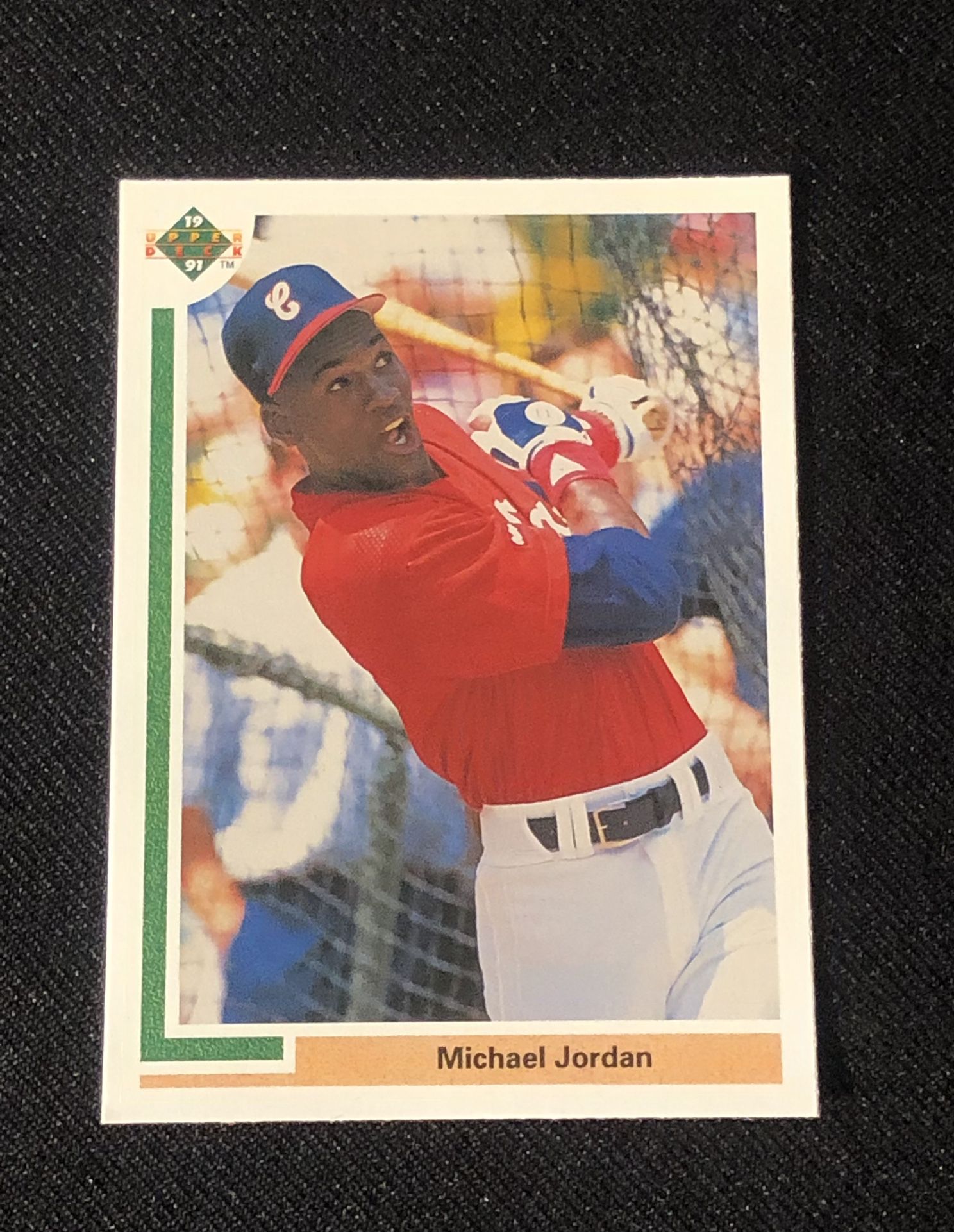 1991 Upper Deck Michael Jordan Baseball Card SP1 Chicago White Sox