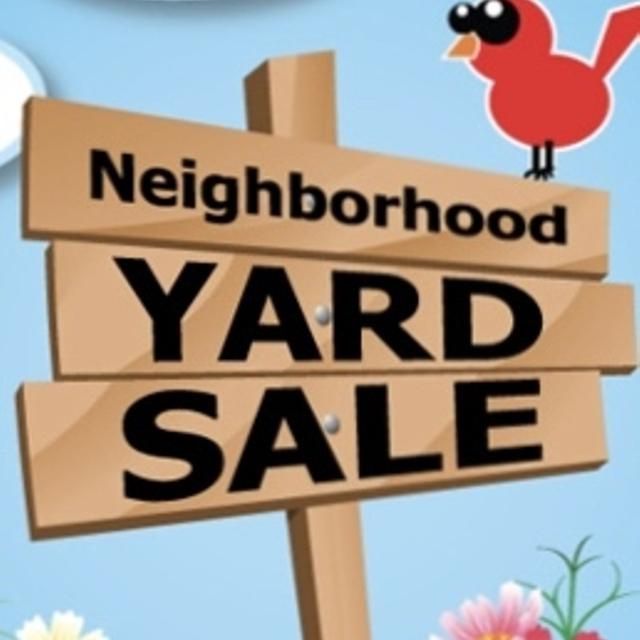 Neighborhood Yard Sale!