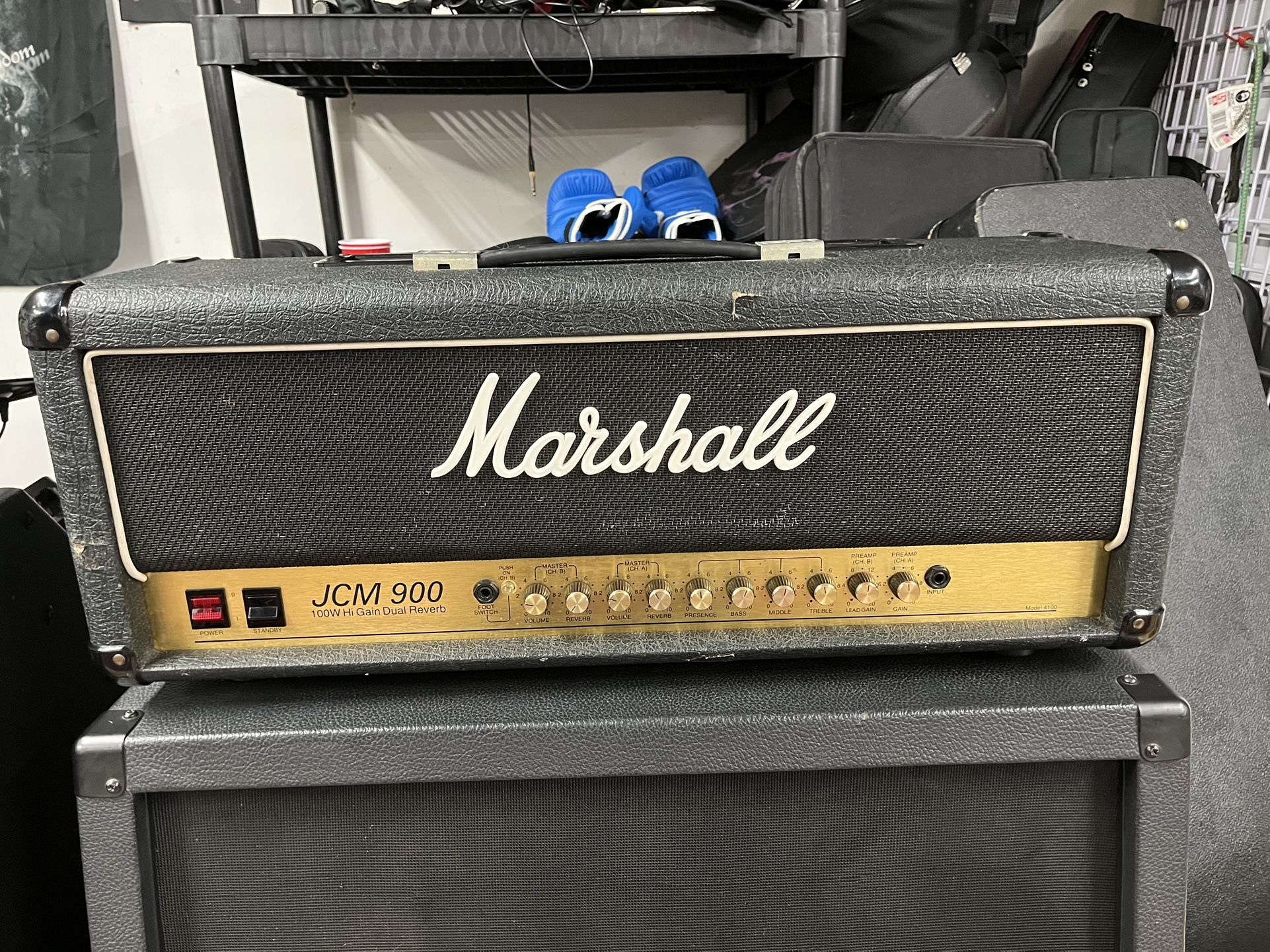 Marshall JCM 900 Dual Reverb 100 Watt Head
