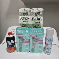 Skintimate,sckick Razors