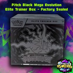 Pitch  Black Elite Trainer Box Factory Sealed