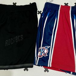Houston rockets authentic shorts cheap