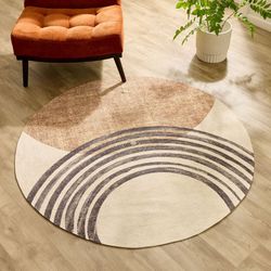 Round Indoor / Outdoor 5ft Rug