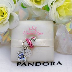 "2"Adorable Charms 925 silver for Pandora moments bracelet.