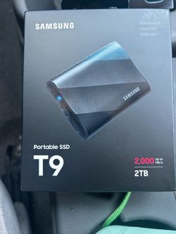 Samsung T9  portable ssd 2Tb