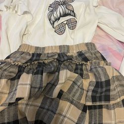 Girls Skirt Set Size 10