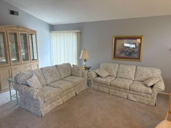 Floral Sofa Set