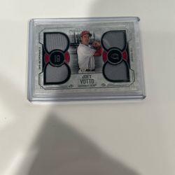 Joey Votto Game Used Memorabilia Numbered Out Of 99