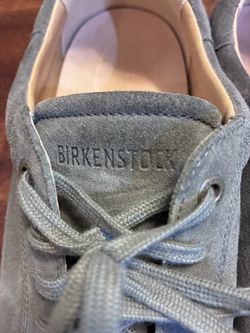 Birkenstock Blue Suede Low-Top Sneakers 12m